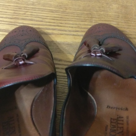 Allen Edmonds Leather Wingtip Loafers - Mens 11AA